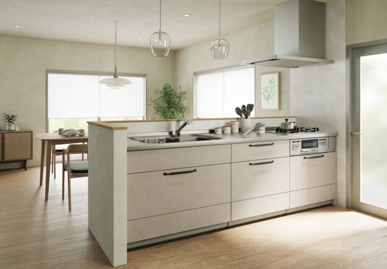 クリナップ：ステディアのイメージ